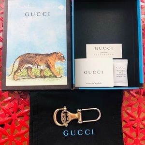 *SOLD OFF POSH* Gucci Double G logo keychain